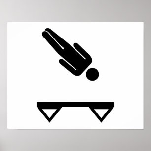 Trampolin Poster