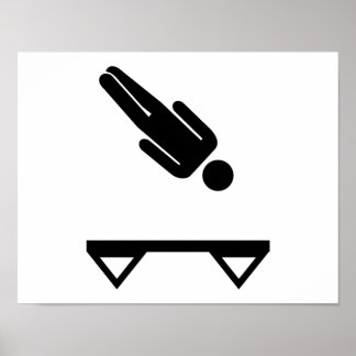 Trampolin Poster
