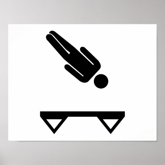 Trampolin Poster (Vorne)