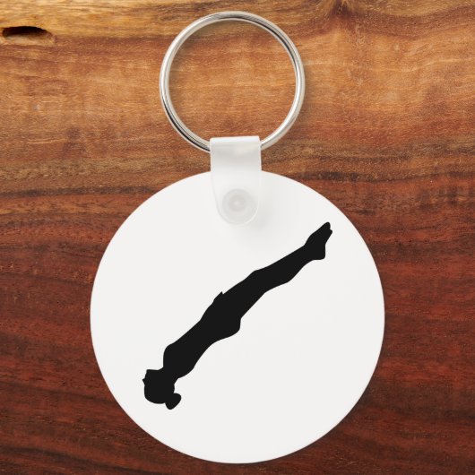 Trampolin Schlüsselanhänger (Vorderseite)