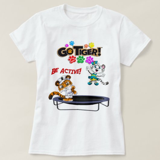 Trampolin T-Shirt (Design vorne)