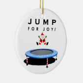 Trampolin Weihnachtskollektiv Keramik Ornament (Rechts)