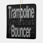 Trampoline Bouncer Extraordinator Keramikornament (Links)