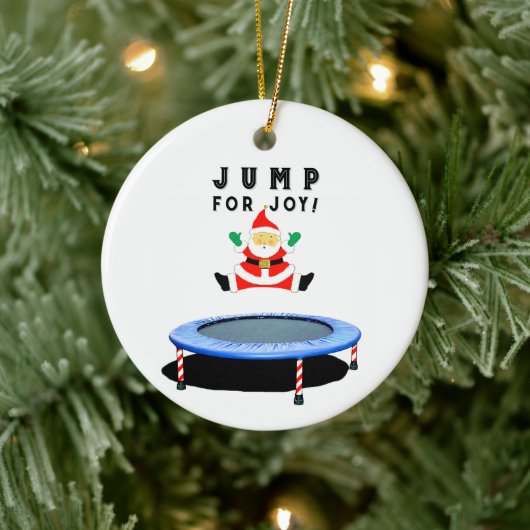 Trampoline Christmas Collectible Keramik Ornament (Baum)