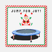 Trampoline Gymnastics Stocking Stuffers Magnet (Vorne)