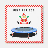 Trampoline Gymnastics Stocking Stuffers Magnet (Vorne)
