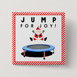 Trampoline Holiday Gift Button