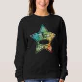 Trampoline Jumping Trampoline Gymnastics 5 Sweatshirt (Vorderseite)