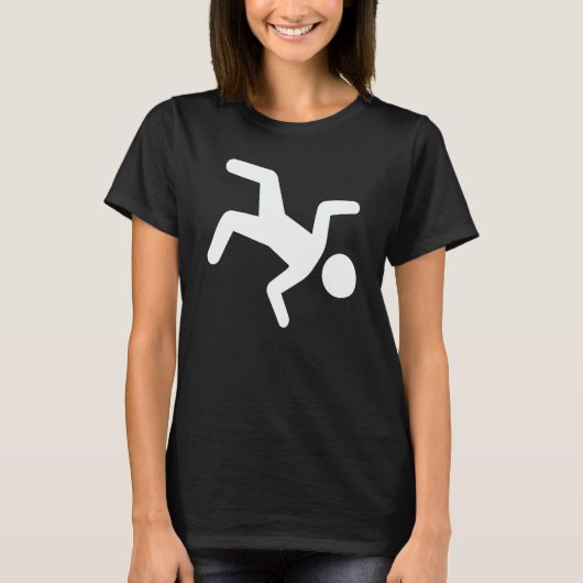 Trampoline Jumping Trampoline Gymnastics T-Shirt (Vorderseite)