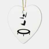 Trampoline Keramikornament (Links)