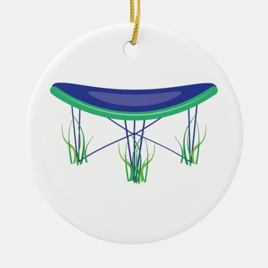 Trampoline Keramikornament (Vorne)