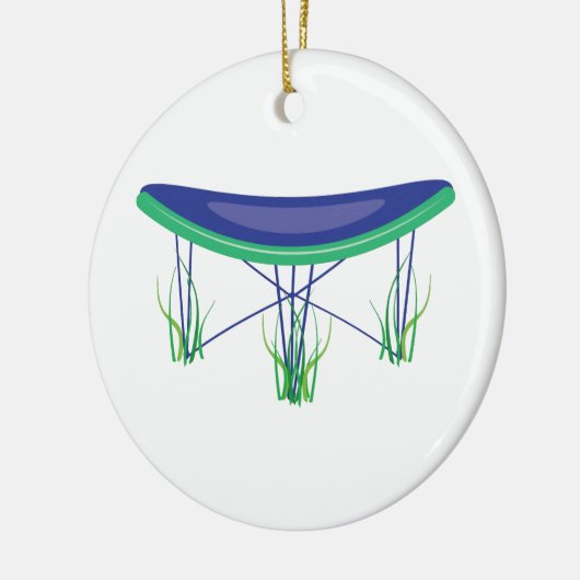 Trampoline Keramikornament (Links)