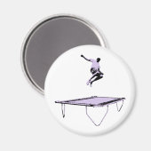 Trampoline-Magnet 2 Magnet (Vorderseite/Rückseite)