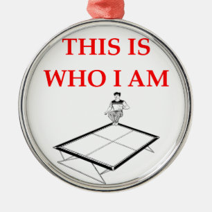 Trampoline Ornament Aus Metall