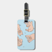 Trampoline-Schweine Gepäckanhänger (Vorderseite vertikal)