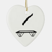 Trampolinemann Keramik Ornament (Rechts)