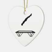 Trampolinemann Keramik Ornament (Links)