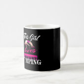 Trampolines Geschenk Idee Frauen springen Fitness Kaffeetasse (VorderseiteRechts)