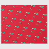 Trampoling Geschenkpapier (Flach)
