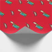 Trampoling Geschenkpapier (Ecke)