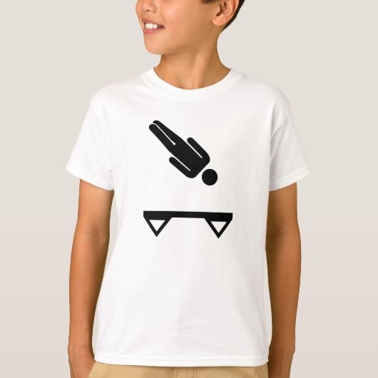 Trampolining Trampoline T-Shirt (Vorderseite)