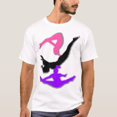 Trampolinist Micro-Fiber-Sleeveless-Shirt T-Shirt (Vorderseite)