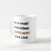 Trampolinist, phantastisch kaffeetasse (Vorderseite Links)