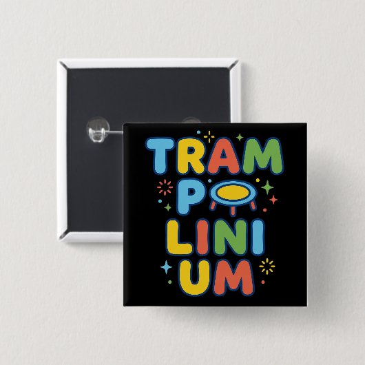 Trampolinium Button (Vorne & Hinten)