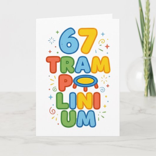 Trampolinium Karte (Vorderseite)