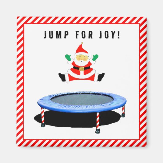 Trampolinturnen Stocking Stuffers Magnet (Vorne)