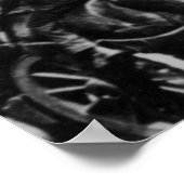 Trams in Manchester, c.1900 Poster (Ecke)