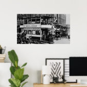 Trams in Manchester, c.1900 Poster (Heimbüro)