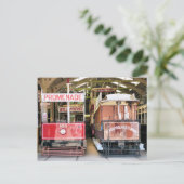 TRAMS POSTKARTE (Stehend Vorderseite)