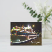 Tramschiff - Blackpool-Illuminationen Postkarte (Stehend Vorderseite)