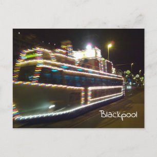 Tramschiff - Blackpool-Illuminationen Postkarte