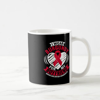 Tran Red for Boyfriend Brain Aneurysm Awareness Gr Kaffeetasse