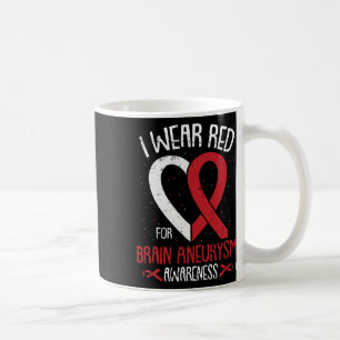 Tran Red für Gehirnaneurysma Awareness Warrior Sur Kaffeetasse