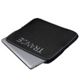 Trance Electronic Dance Music Laptopschutzhülle (Vorne Knopf)