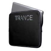 Trance Electronic Dance Music Laptopschutzhülle (Vorderseite Links)