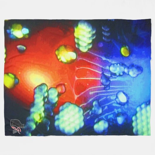 Trance Fleecedecke (Vorderseite (Horizontal))