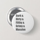 Trance-Haus Techno Electro-Tanz-Rave-Shirt Button (Vorne & Hinten)