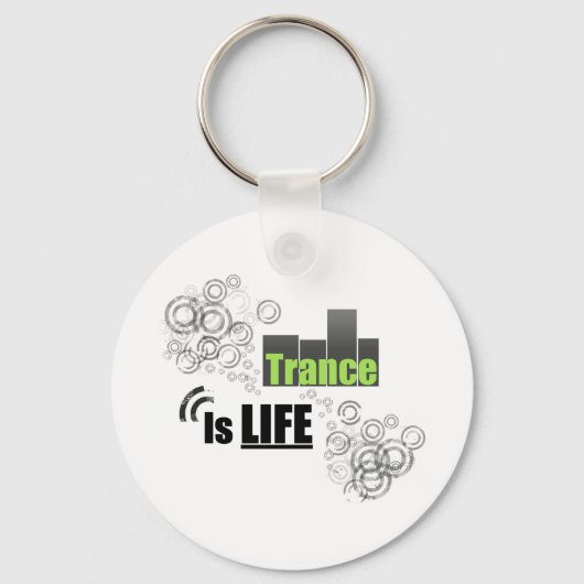 Trance ist Leben Schlüsselanhänger (Vorderseite)