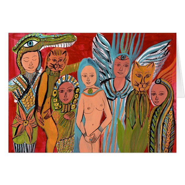 Trance-Katzen (Vorderseite (Horizontal))