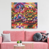 Trance Leinwanddruck (Insitu (Wohnzimmer))