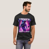 Trance Music - mit einem höheren Astronautendesign T-Shirt (Vorne ganz)