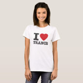 Trance-Musik T-Shirt (Vorne ganz)