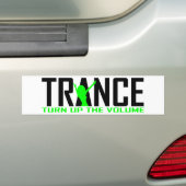 Trance-Tänzerentwurf Autoaufkleber (Auf Auto)