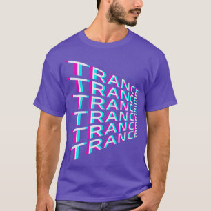 Trance Techno Party EDM Festival Moon and Stars El T-Shirt