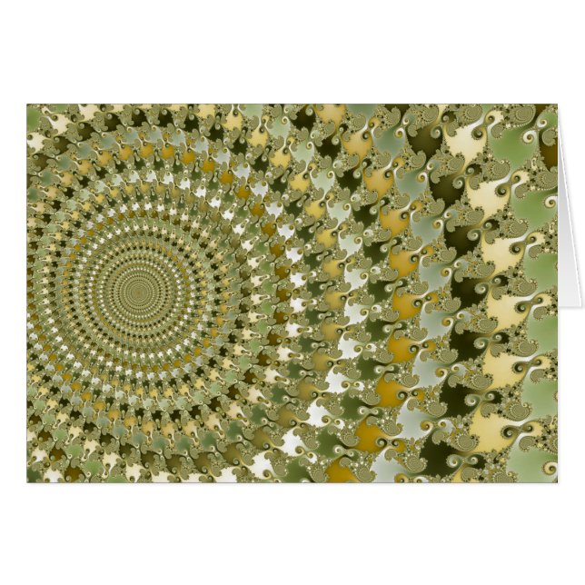 Trancetunnel - Fraktal-Karte (Vorderseite (Horizontal))