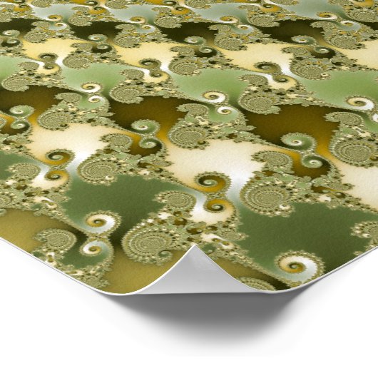 Trancetunnel - Fraktal Poster (Ecke)